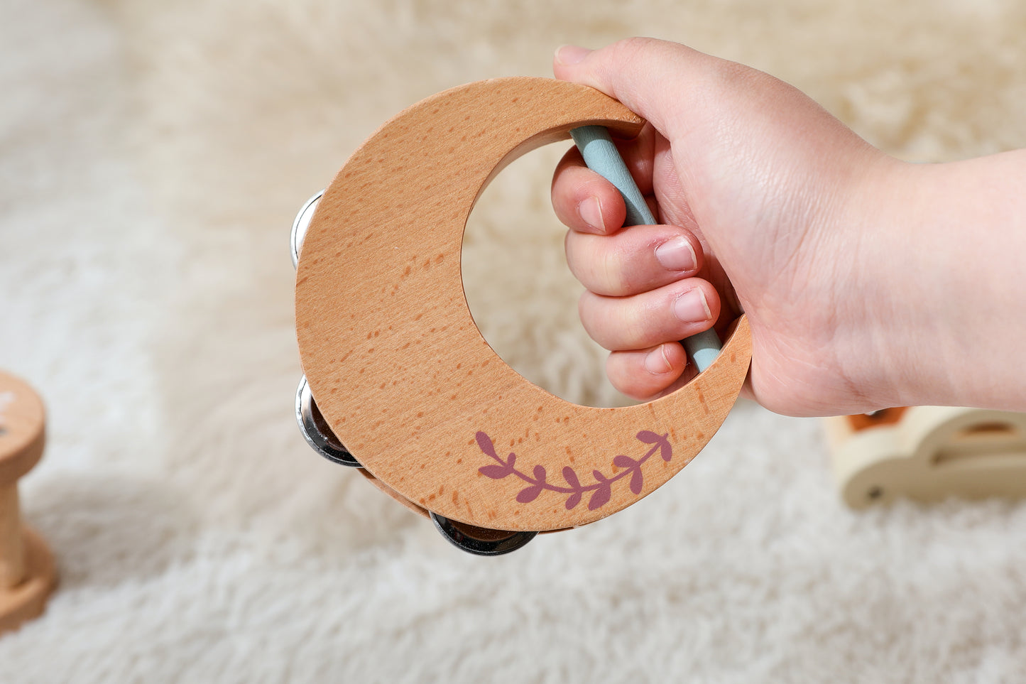 Smartwo Wooden Music Instruments Play Set for Kids