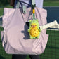 Pickleball Funny Gift for Women or Men | Hand-Crochet PickleDoll Capybara Keychain | Pickleball Plush Tote Bag Charm | Ideal Gift for Pickleball Players or Teammates