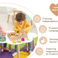 Smartwo Wooden Play Cooking Set, Kitchen Accessories Food Toy for Toddlers Pretend Play (27PCS)