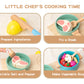 Smartwo Wooden Play Cooking Set, Kitchen Accessories Food Toy for Toddlers Pretend Play (27PCS)