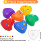 Stackable Balance Stepping Stone Set of Sensory Play Toy, Ideal Christmas Gift for Toddlers