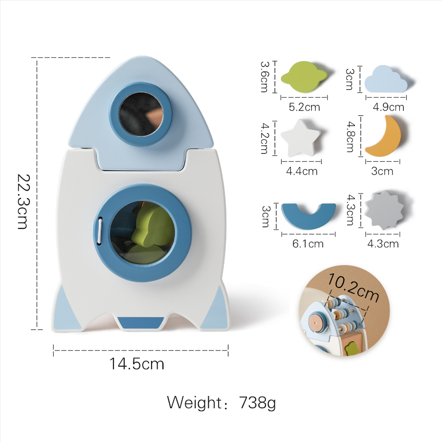 Smartwo Early Educational Montessori Wooden Toy