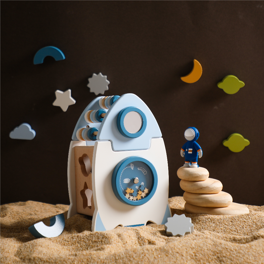 Smartwo Early Educational Montessori Wooden Toy